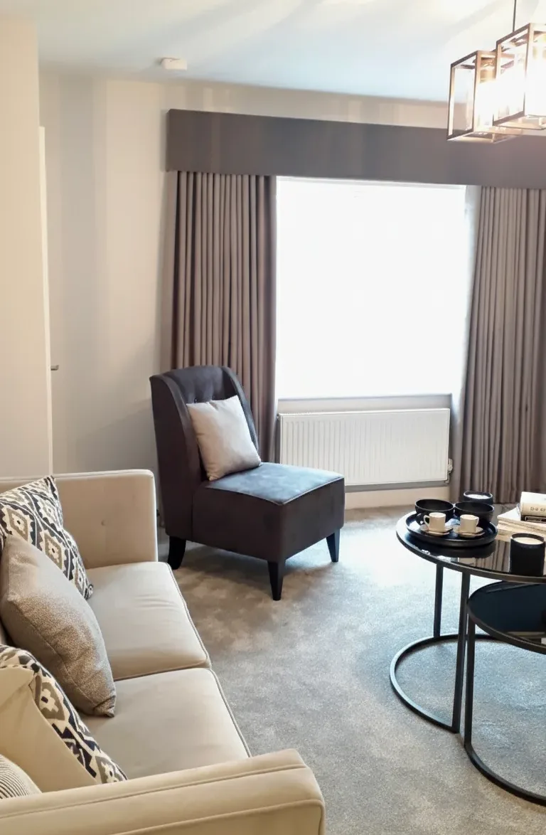 Residential curtain services